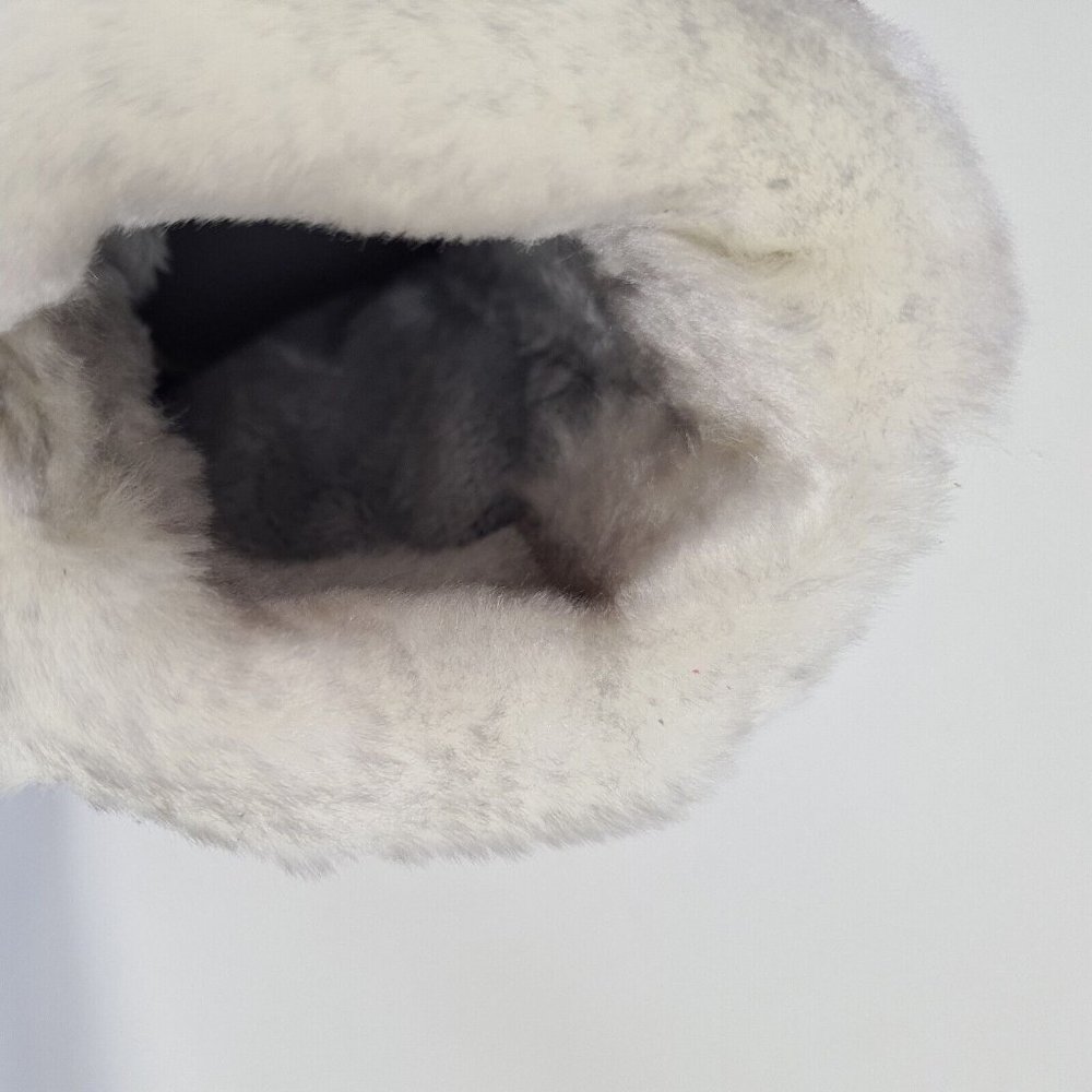 Timberland TODDLERS Boots Winter Holly Berry Tall Fur Leather Grey - Picture 4 of 12